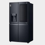 refrigerator freezer lg gr x29ftqkl black