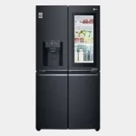 refrigerator freezer lg gr x29ftqkl black 8